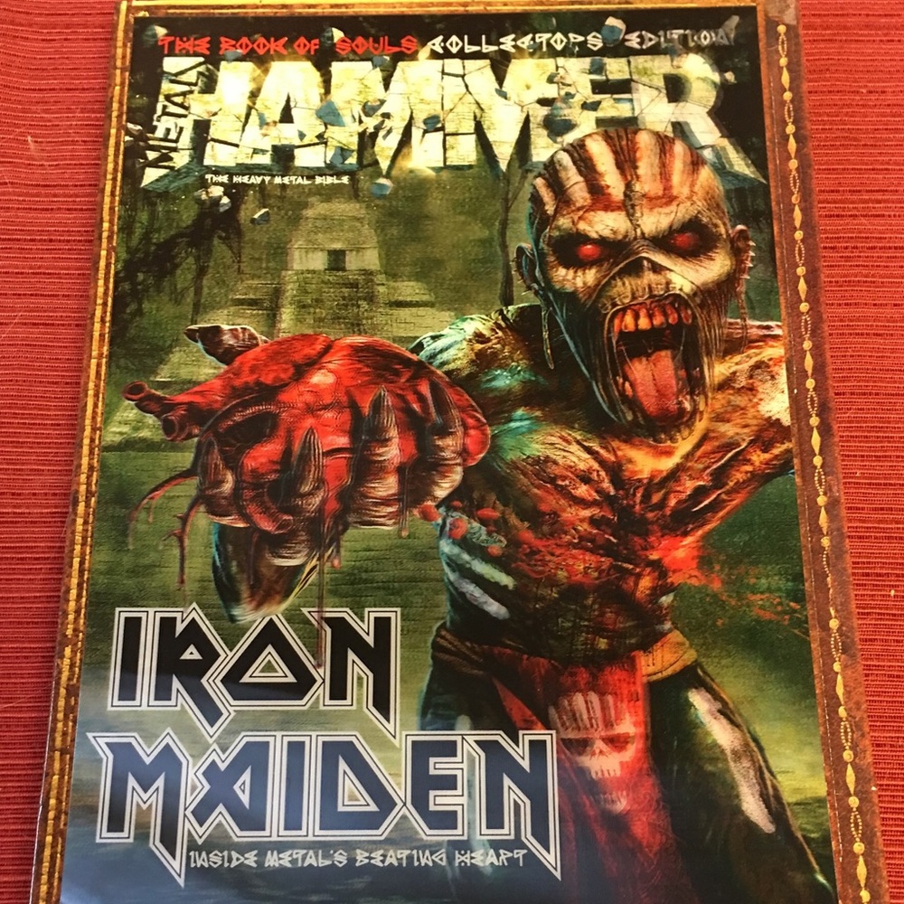 Metal Hammer Exclusive Iron Maiden Magazine 3D